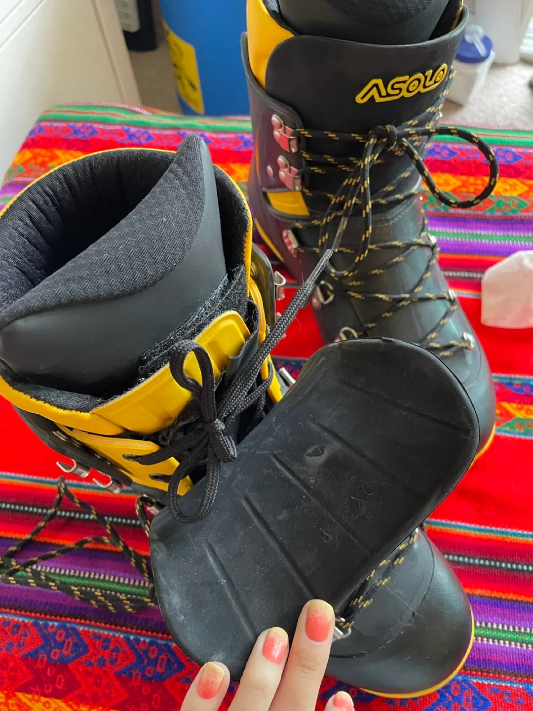 Asolo AFS 8000 Alpine Expedition Boots - Size 7.5 image indicator(8)