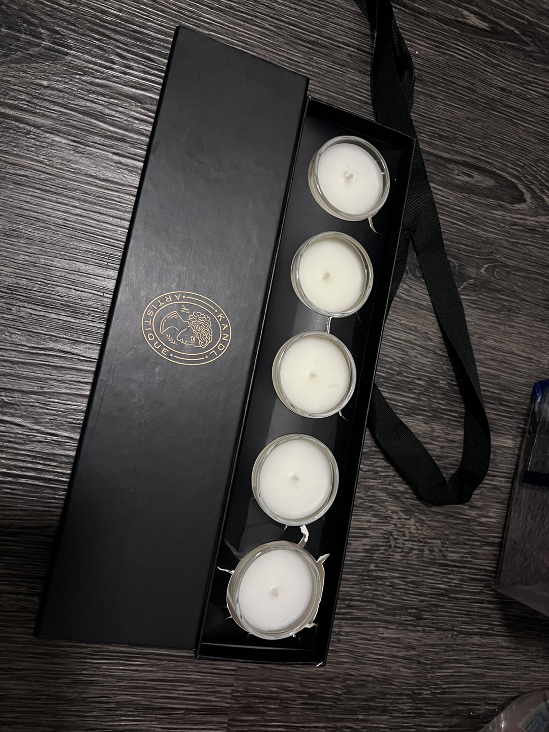 Artisanal Kandel Crystal Infused Candles Set