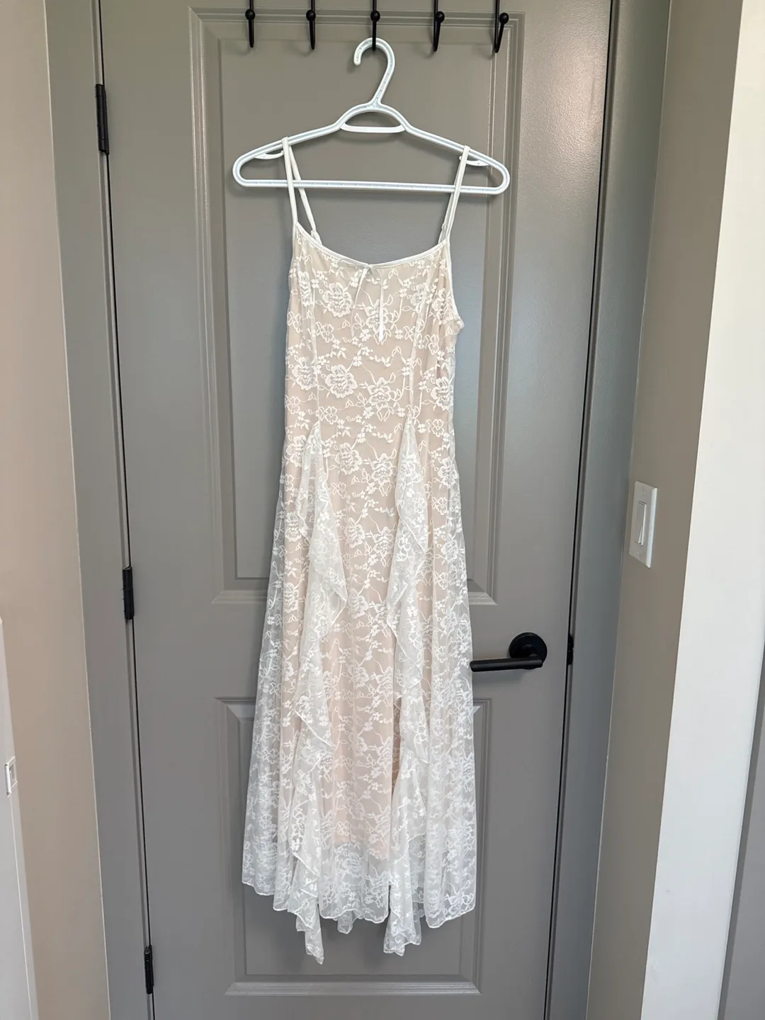 Shein White Lace Dress - Size XS thumbnail
