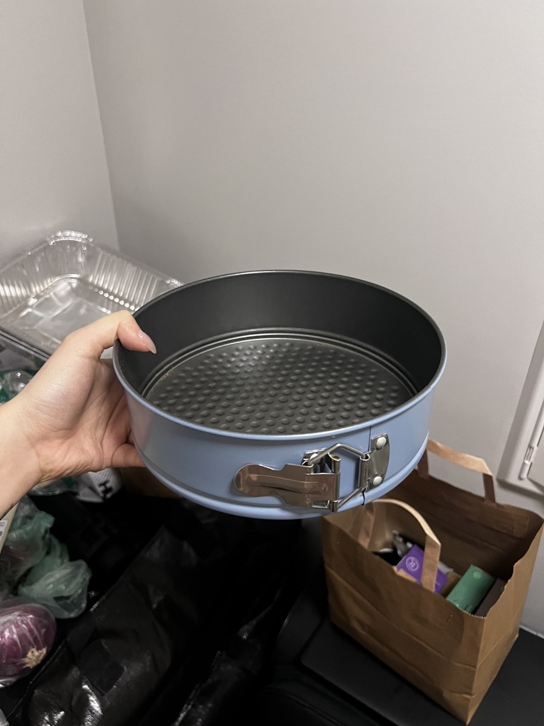 Blue Springform Pan