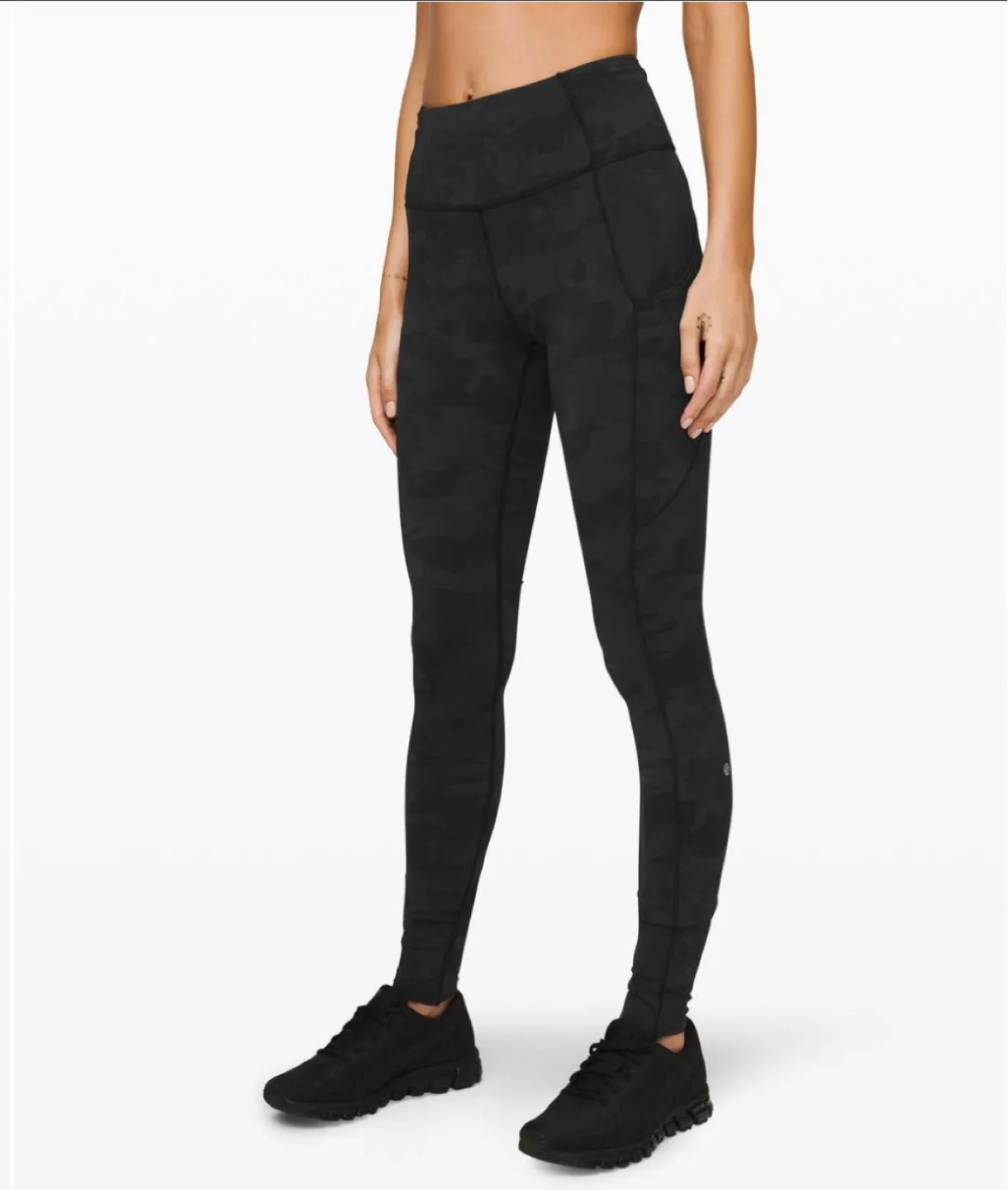 Lululemon Fast and Free Tight 31" *Non-Reflective - size 0 image indicator(2)