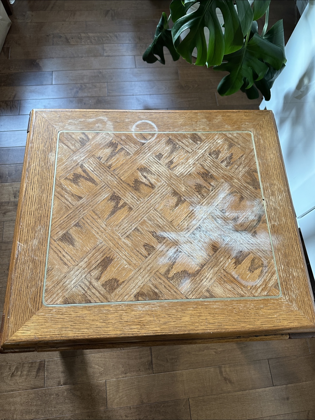 Solid Wood Rustic End Table – Great for DIY - photo 2
