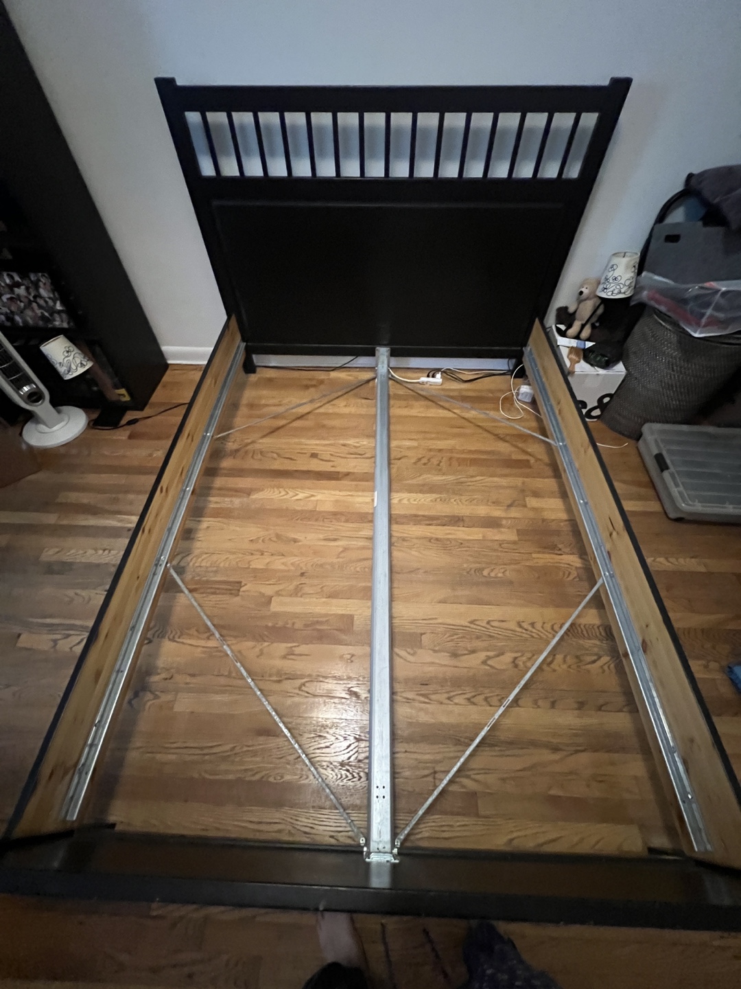 Black Bed Frame queen - photo 2