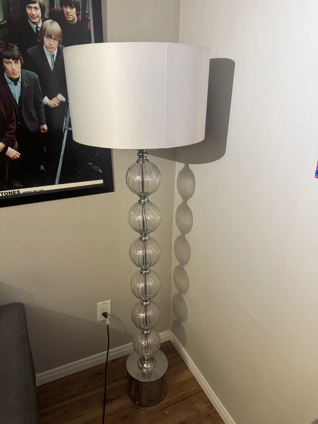Floor Lamp with Glass Spheres thumbnail