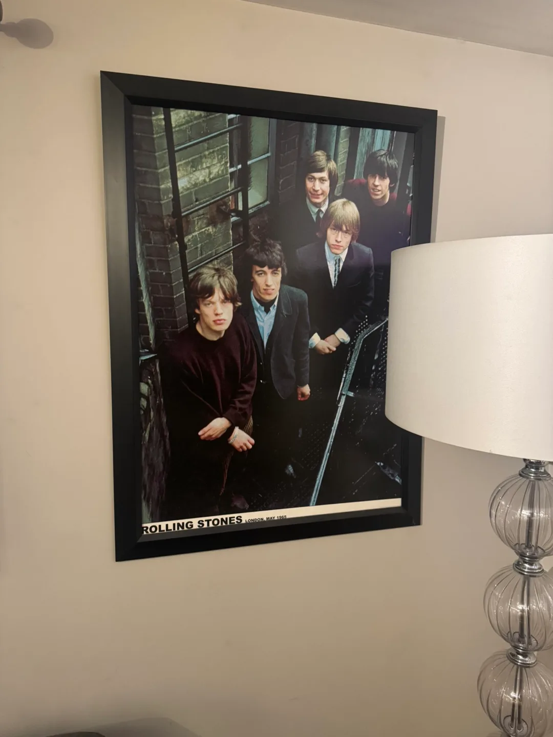 Rolling Stones London May 1965 Framed Poster thumbnail