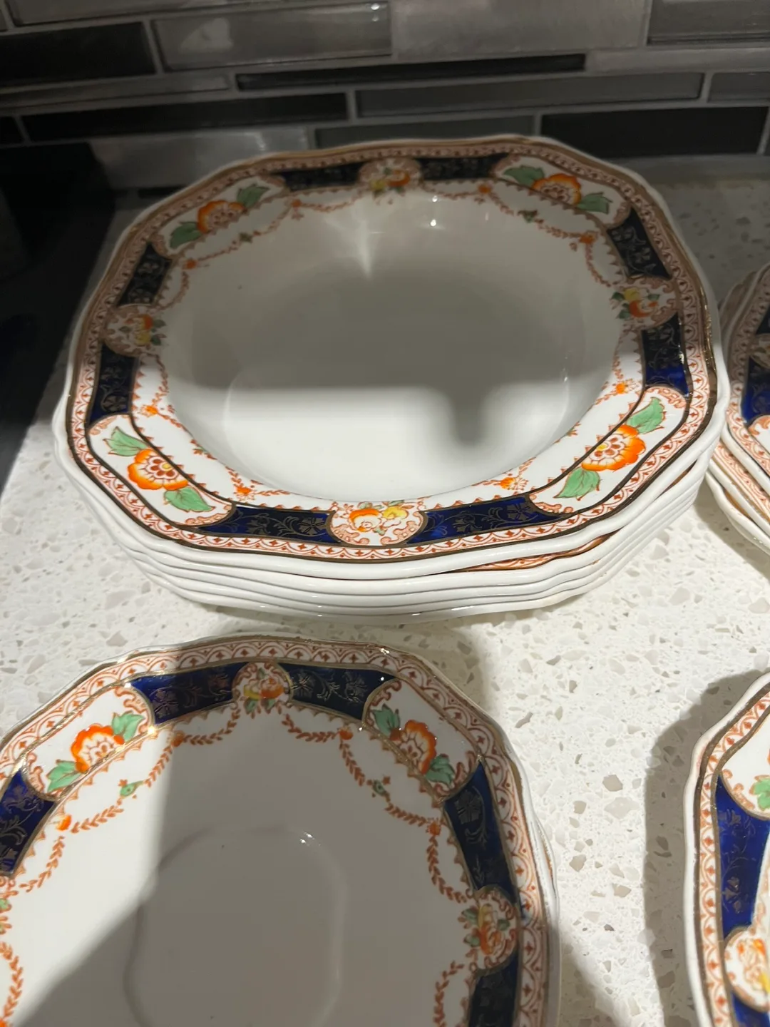 Vintage 1930 Royal Caledonia England Dishes image indicator(2)