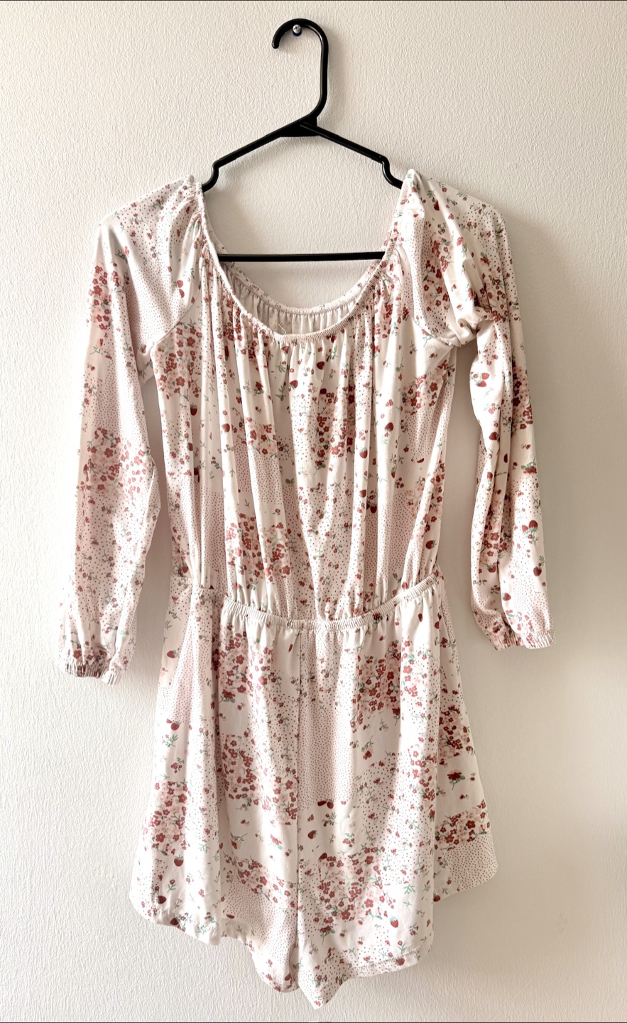 Set of 2 Women’s Summer Floral Rompers - US Size 4 - photo 2