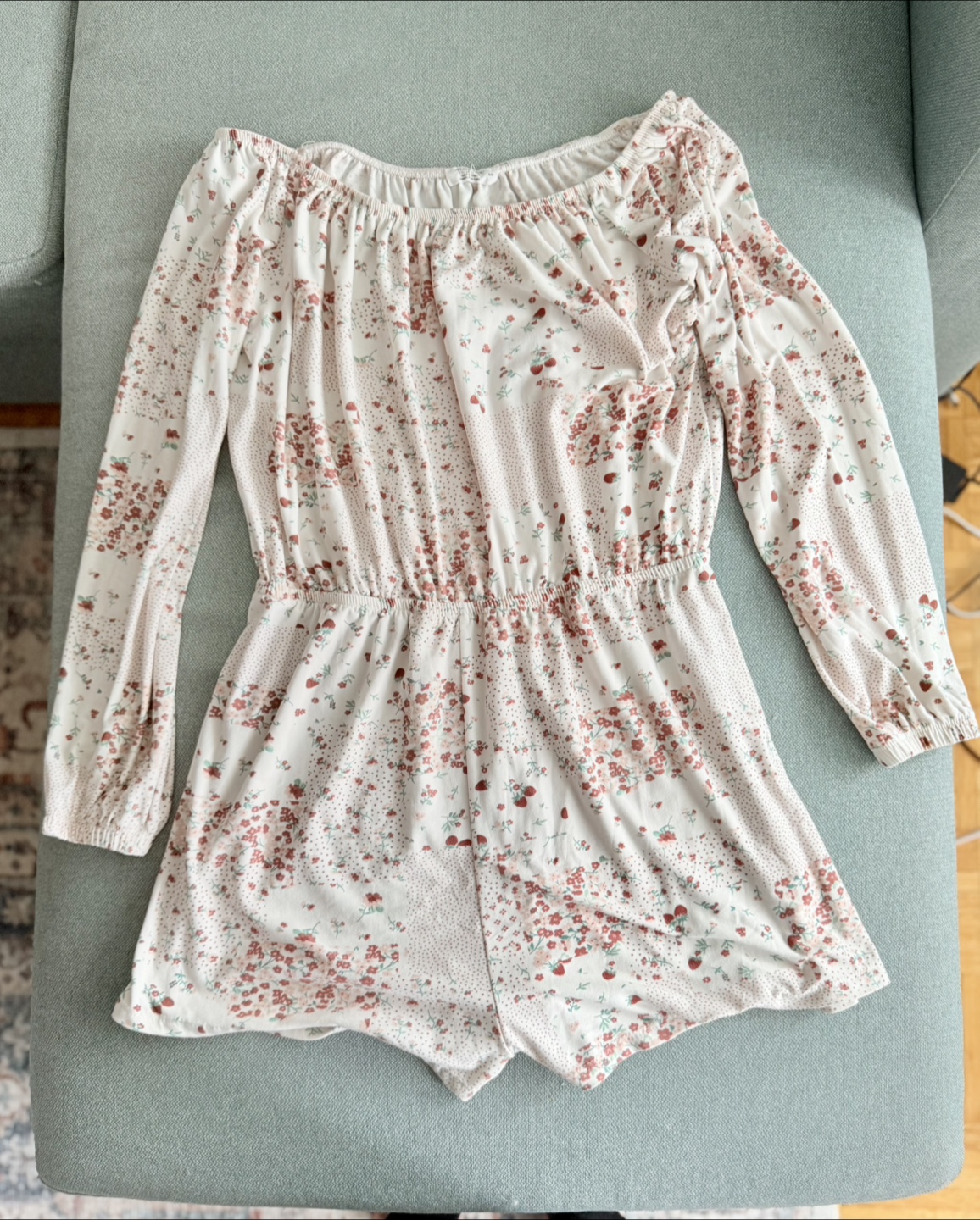 Set of 2 Women’s Summer Floral Rompers - US Size 4 - photo 5