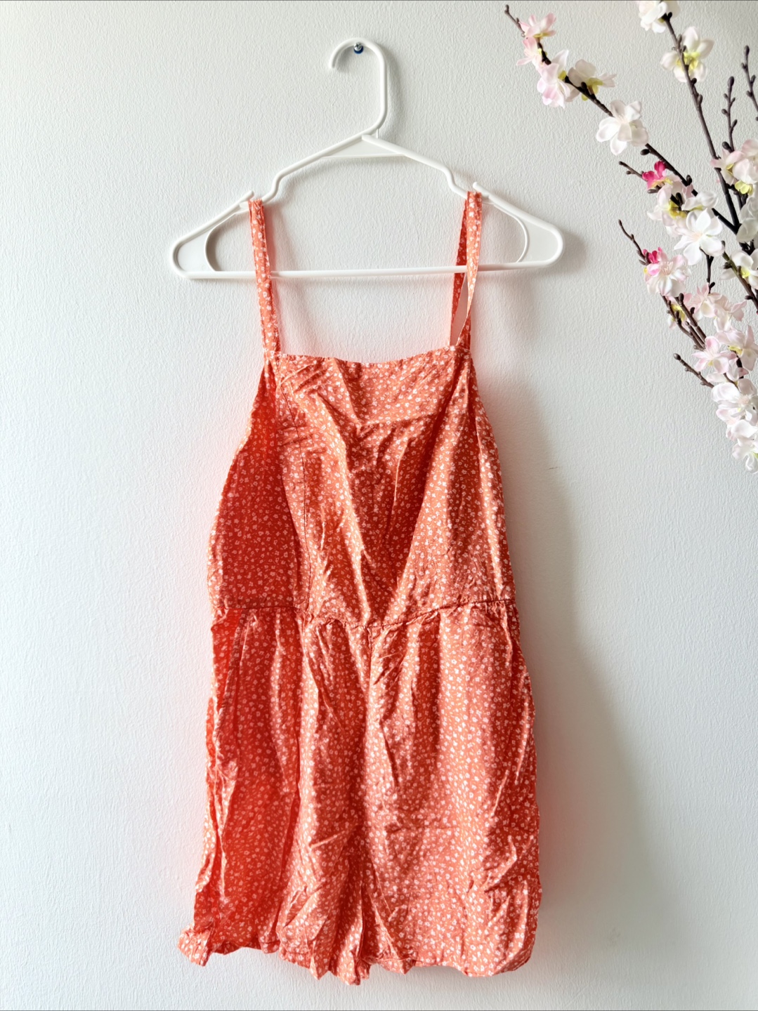Set of 2 Women’s Summer Floral Rompers - US Size 4