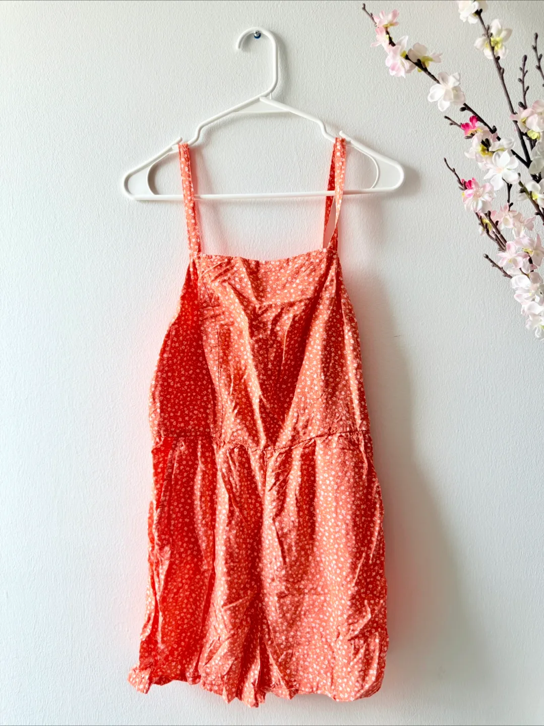 Set of 2 Women’s Summer Floral Rompers - US Size 4 thumbnail