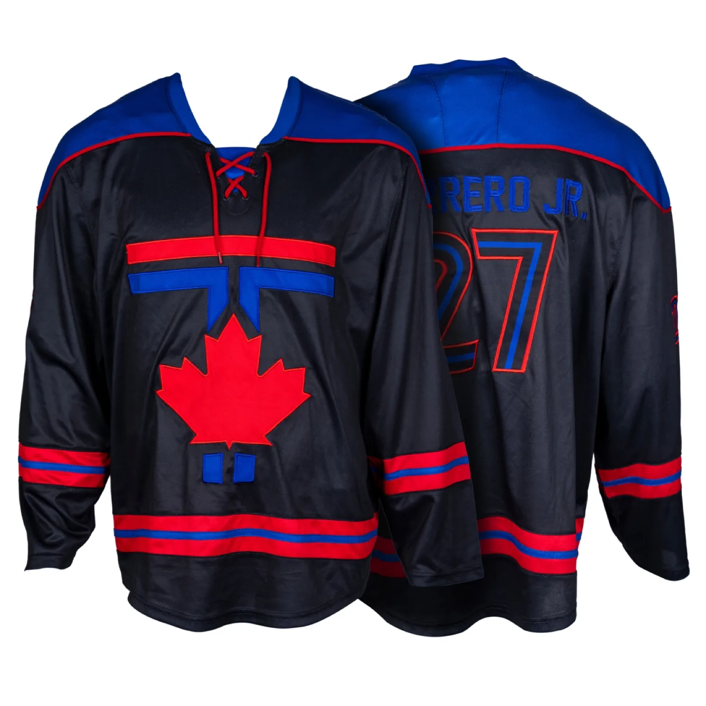 Blue Jays Vladdy #27 Hockey Jersey thumbnail