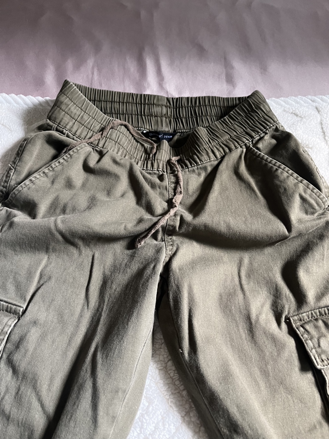 Olive Green Cargo Pants #freecycle