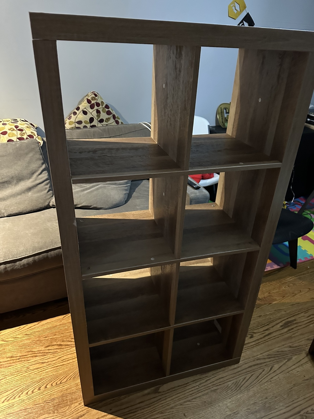 Brown Wooden Shelf Unit - photo 2