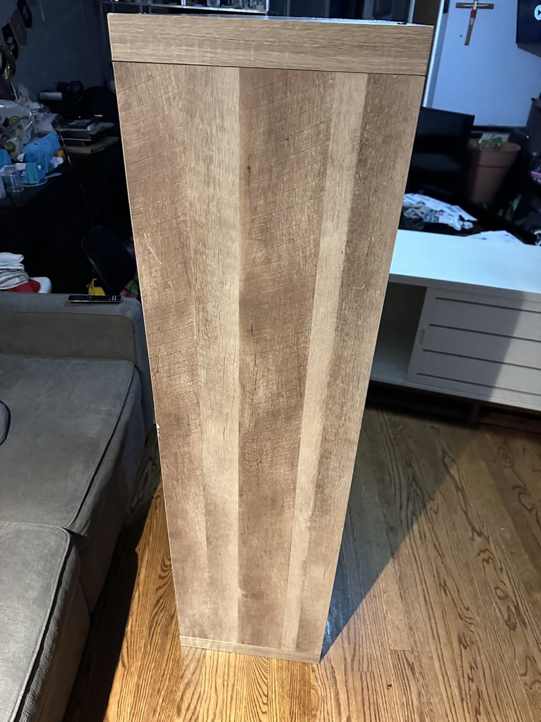 Brown Wooden Shelf Unit - photo 3