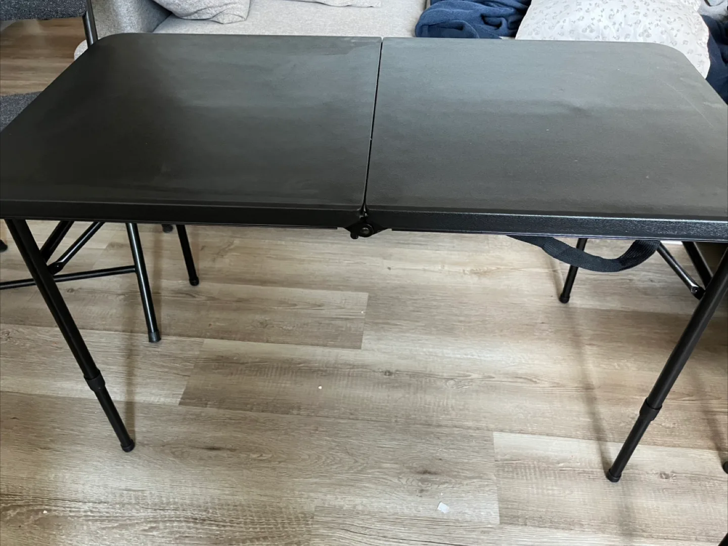Folding Table and Chair Set - Black thumbnail
