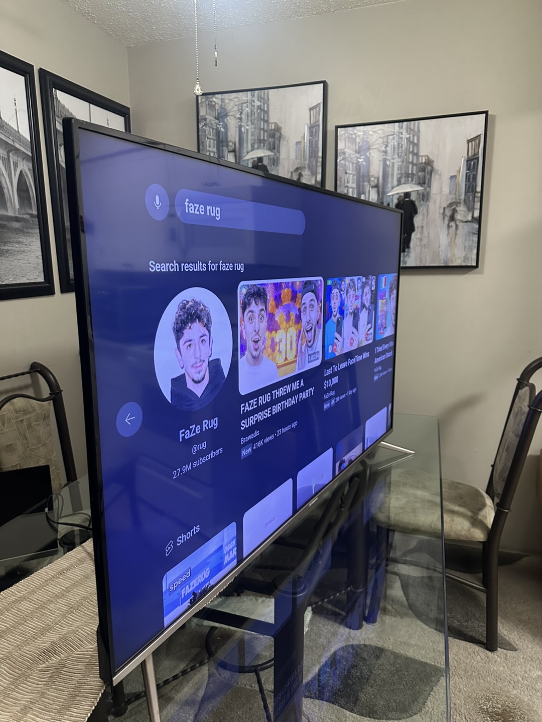60-Inch Google Android Smart TV – Like New! - photo 5