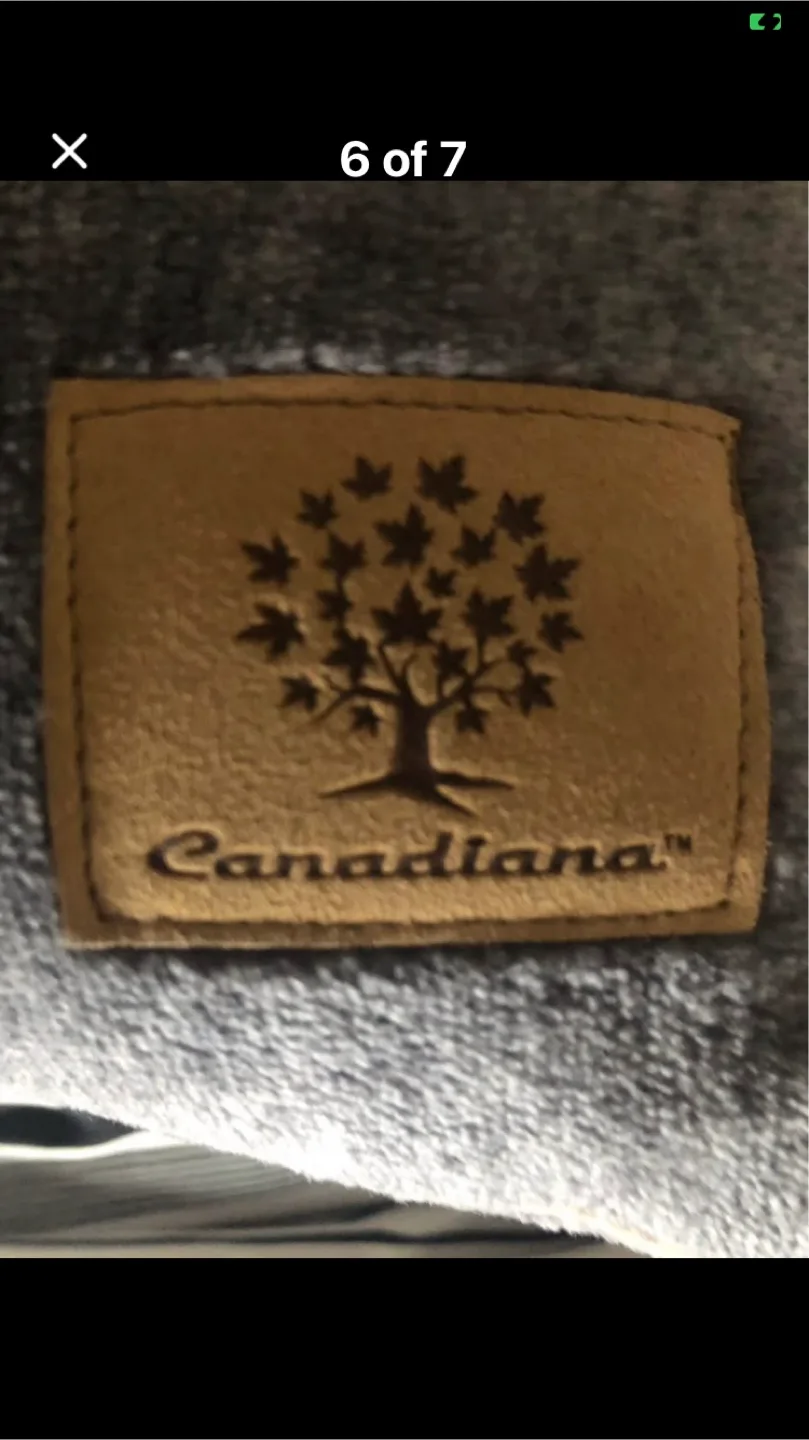 Canadiana Grey Decorative Pillow thumbnail