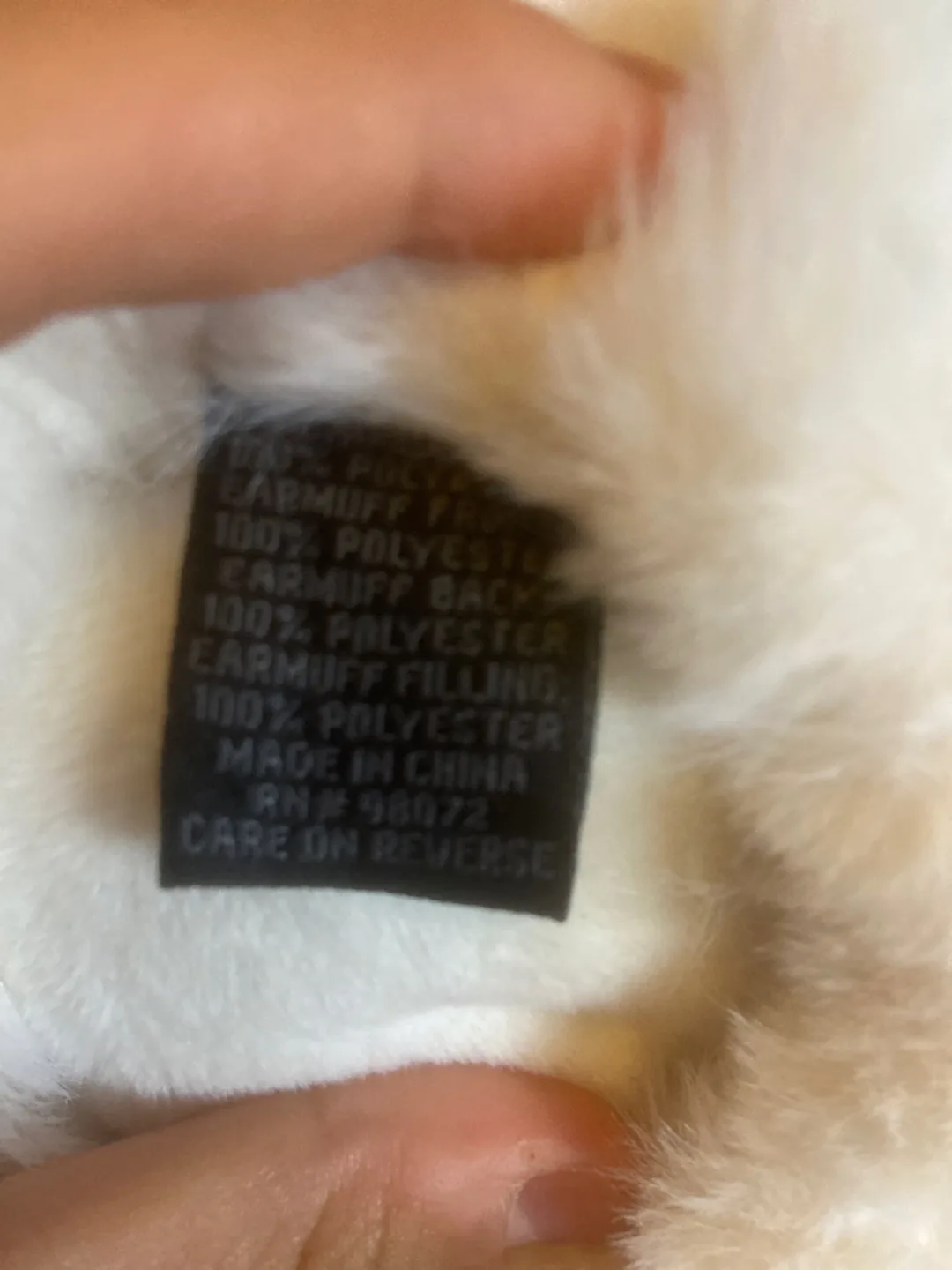 Steve Madden White Earmuffs image indicator(4)