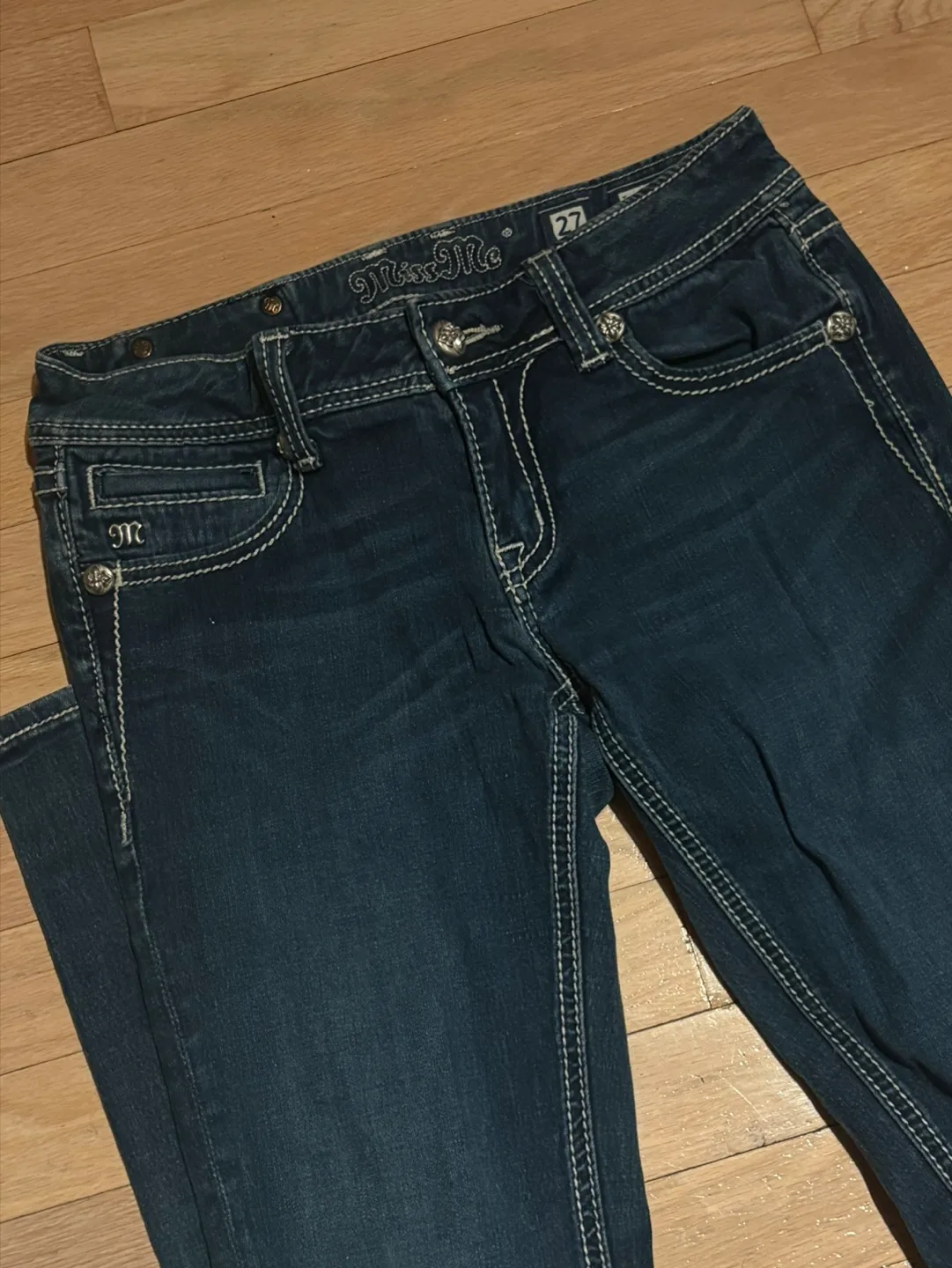 Miss Me Skinny Jeans, Size 27 thumbnail