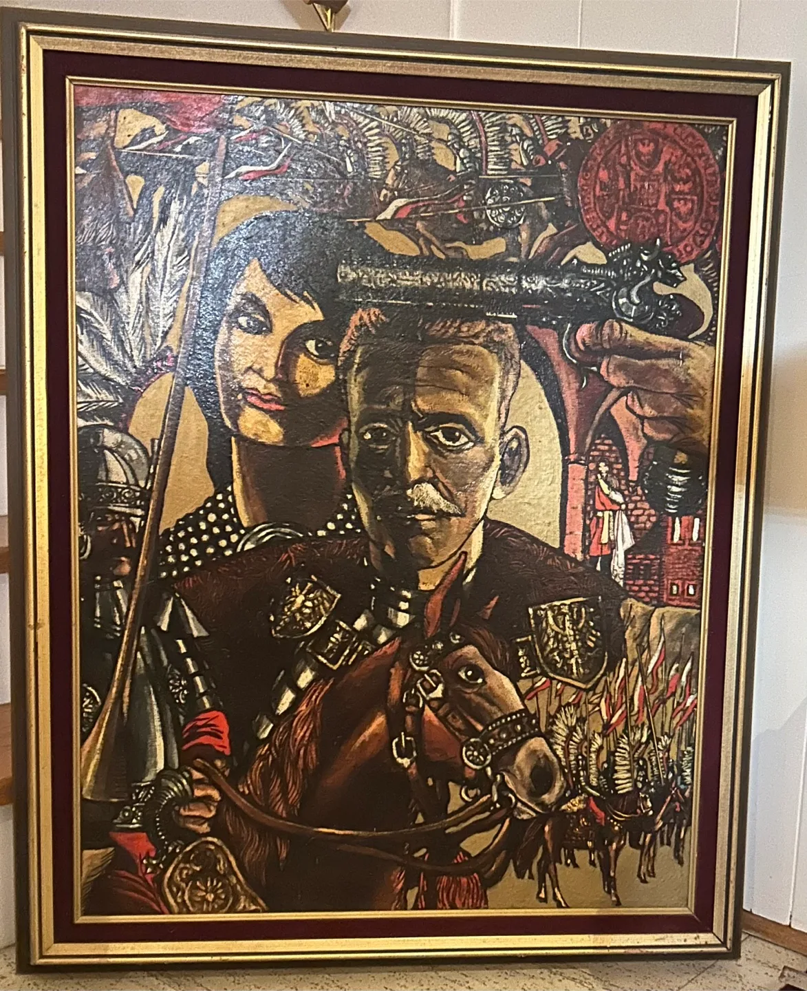 Vintage BENON LIBERSKI Painting thumbnail