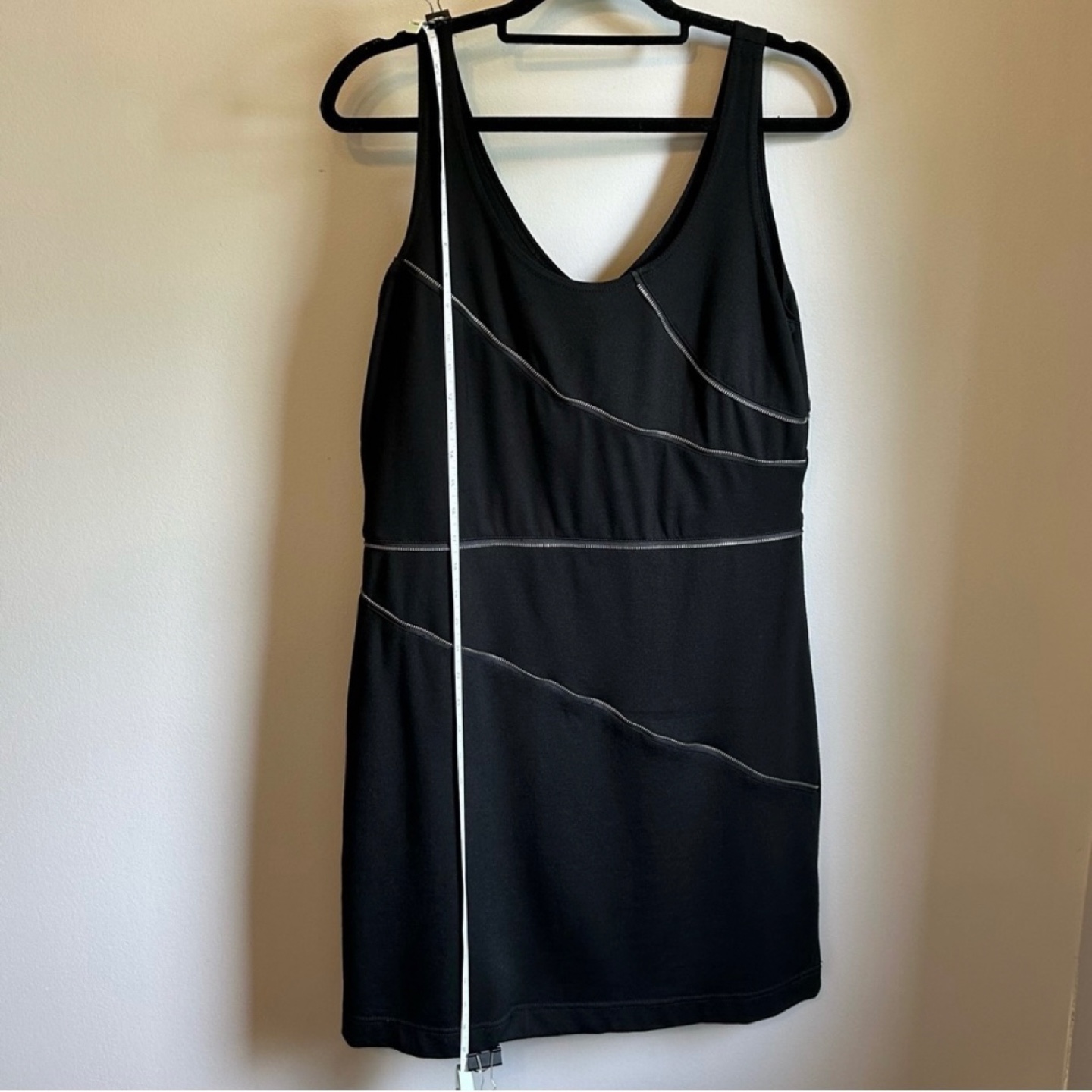 BGN Sleeveless Fitted Dress with Decorative Zippers Size 11/12 - photo 4