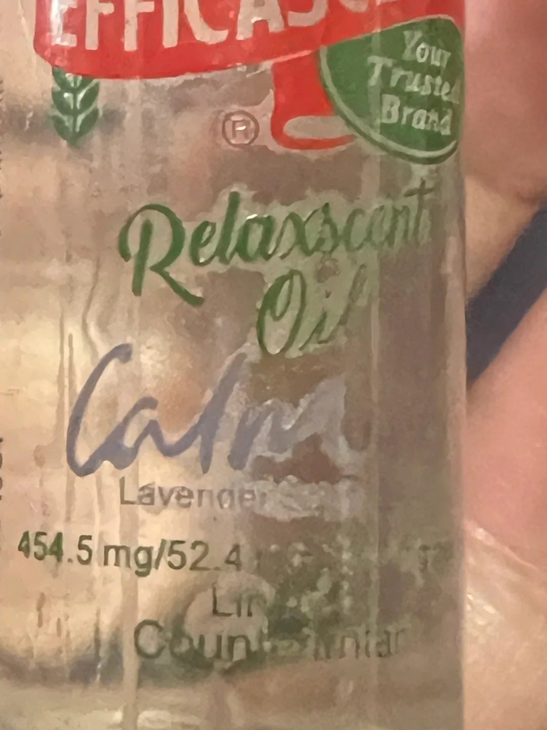 Efficascent Relaxscent Oil Calm Lavender image indicator(2)