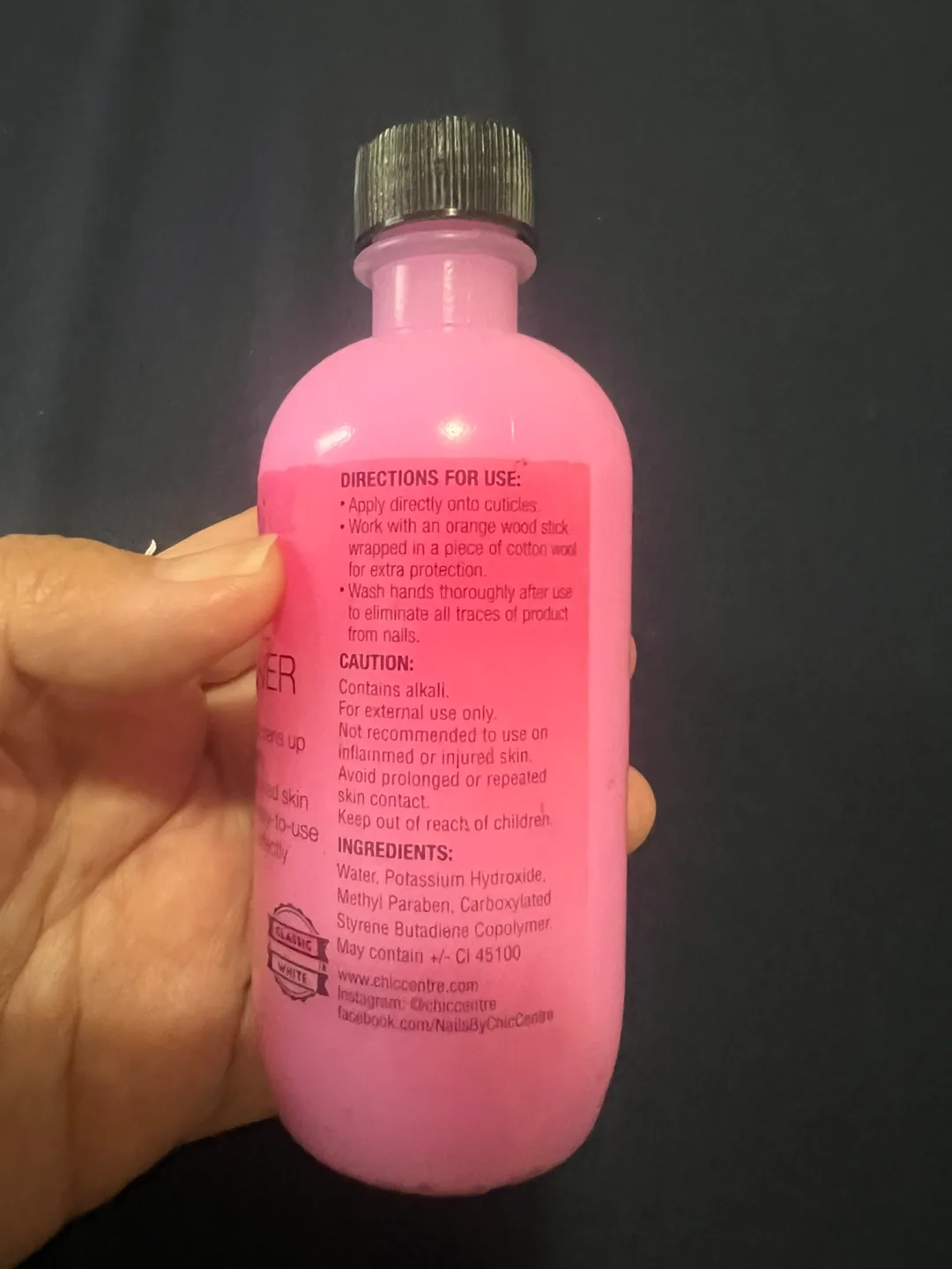 BeBi! Cuticle Softener - Classic White image indicator(2)