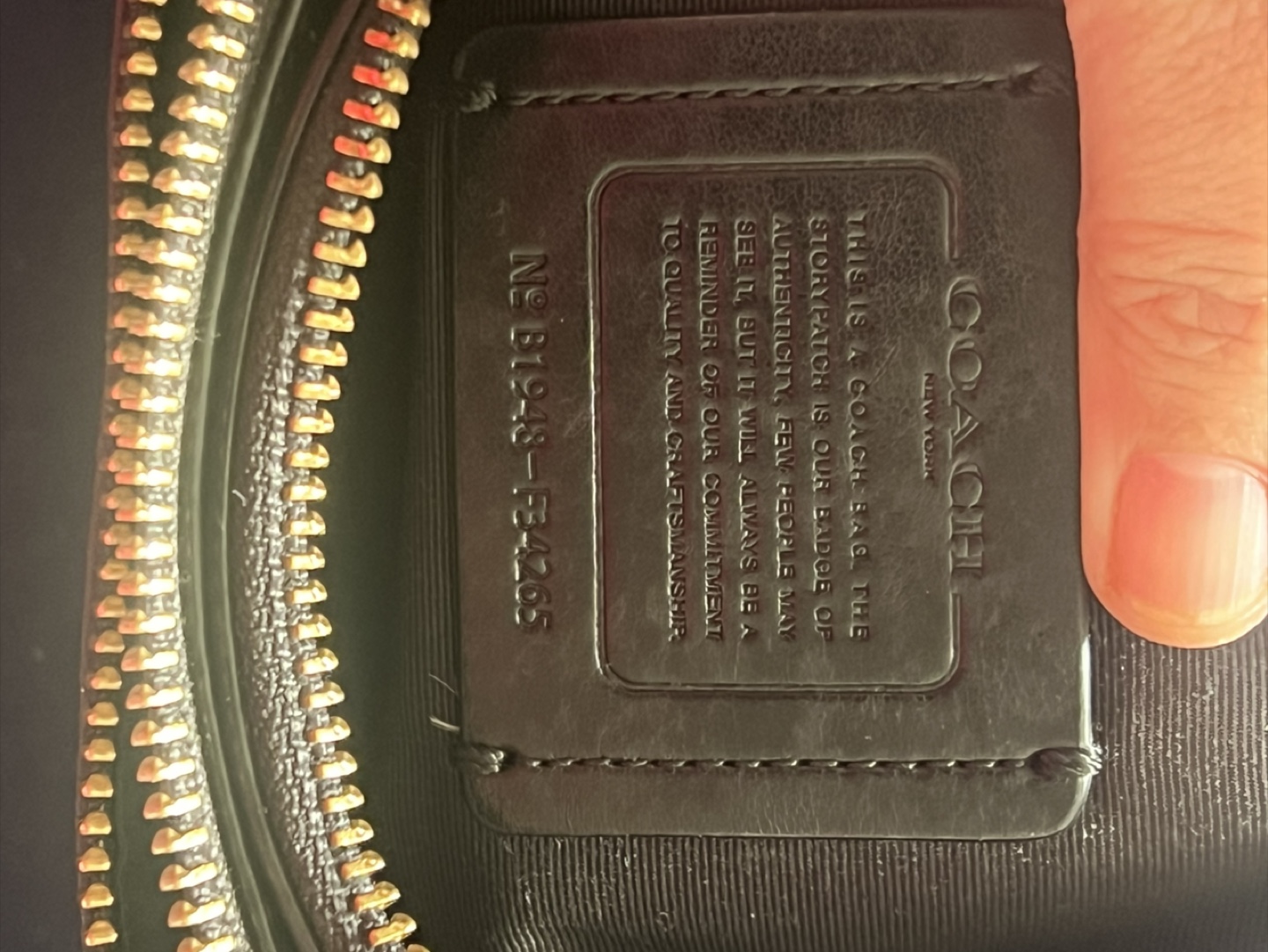 Coach Black Leather Crossbody Bag - photo 5