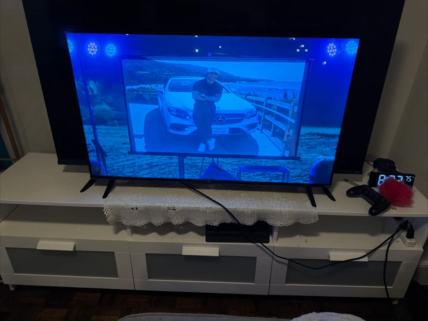 White TV Stand thumbnail