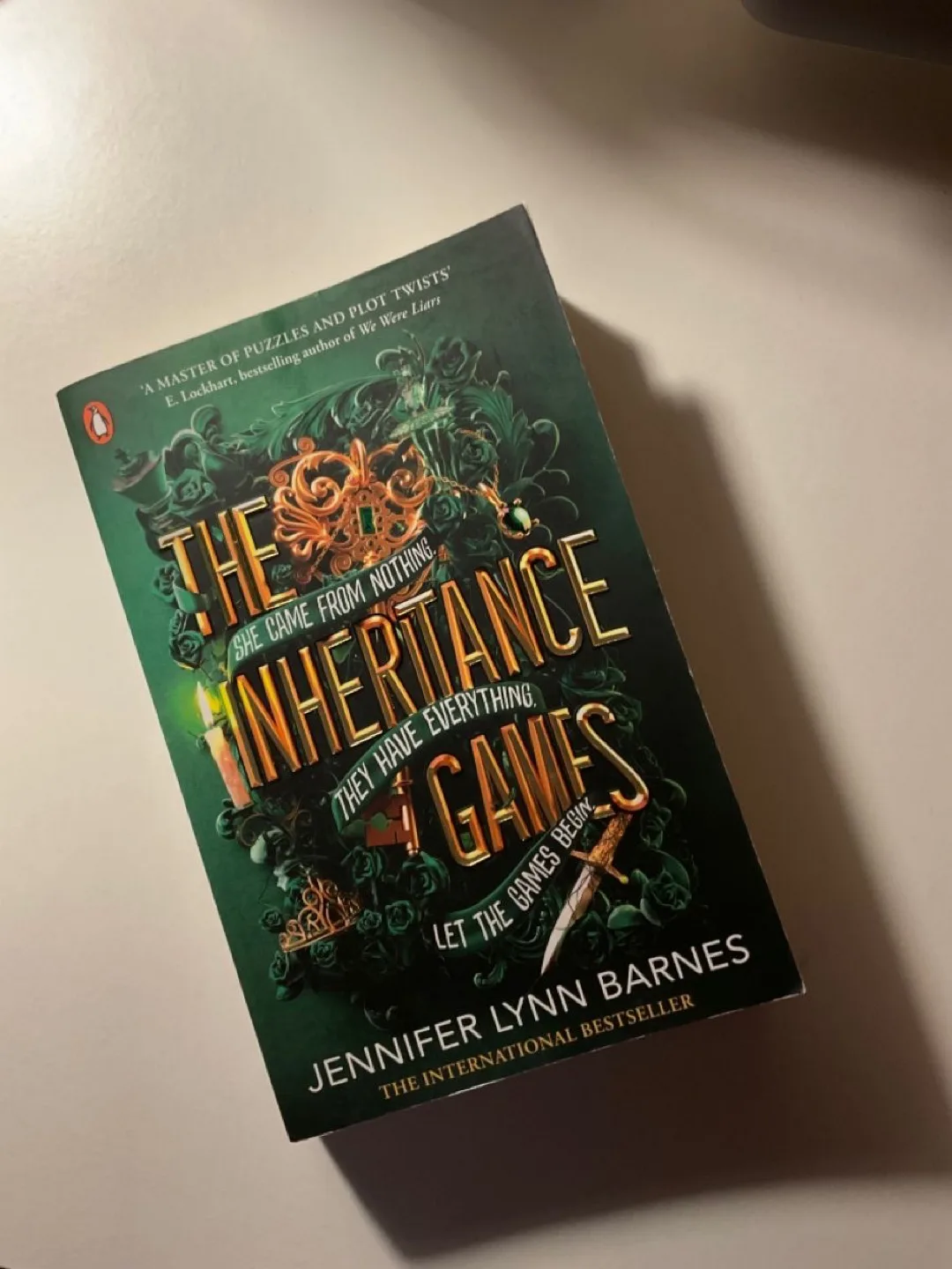 The Inheritance Games by Jennifer Lynn Barnes thumbnail