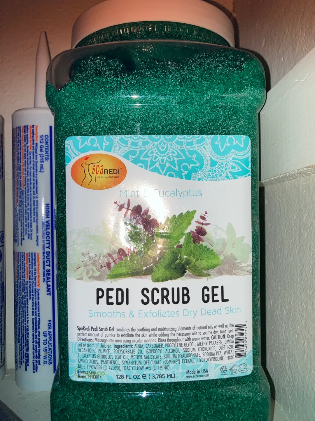 SpaRedi Mint & Eucalyptus Pedi Scrub Gel thumbnail