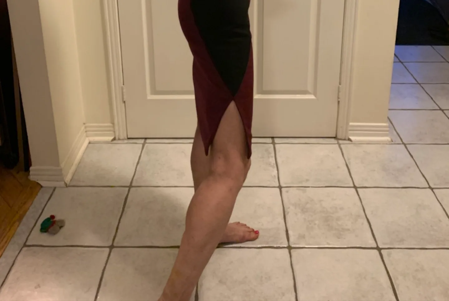 Dress in Plum, White & Black  by Likely image indicator(4)