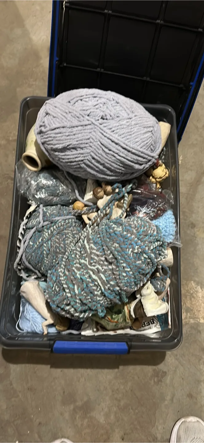 Yarn Lot - Assorted Colours & Textures thumbnail