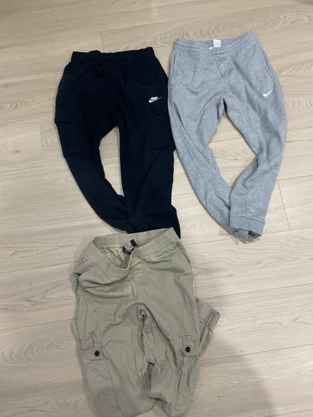 Nike Sweatpants/ cargos- Black, Grey, Beige