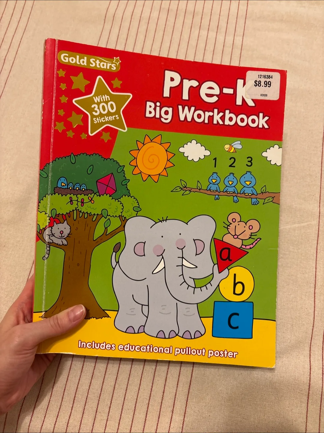 Pre-K Big Workbook w/ Stickers #freecycle thumbnail