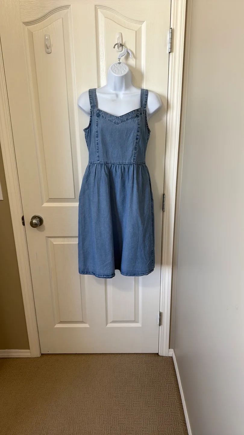 Denim blue dress thumbnail