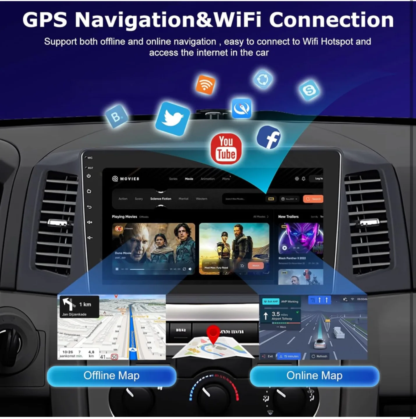 Jeep Grand Cherokee 2004-2007 Car Stereo System image indicator(5)