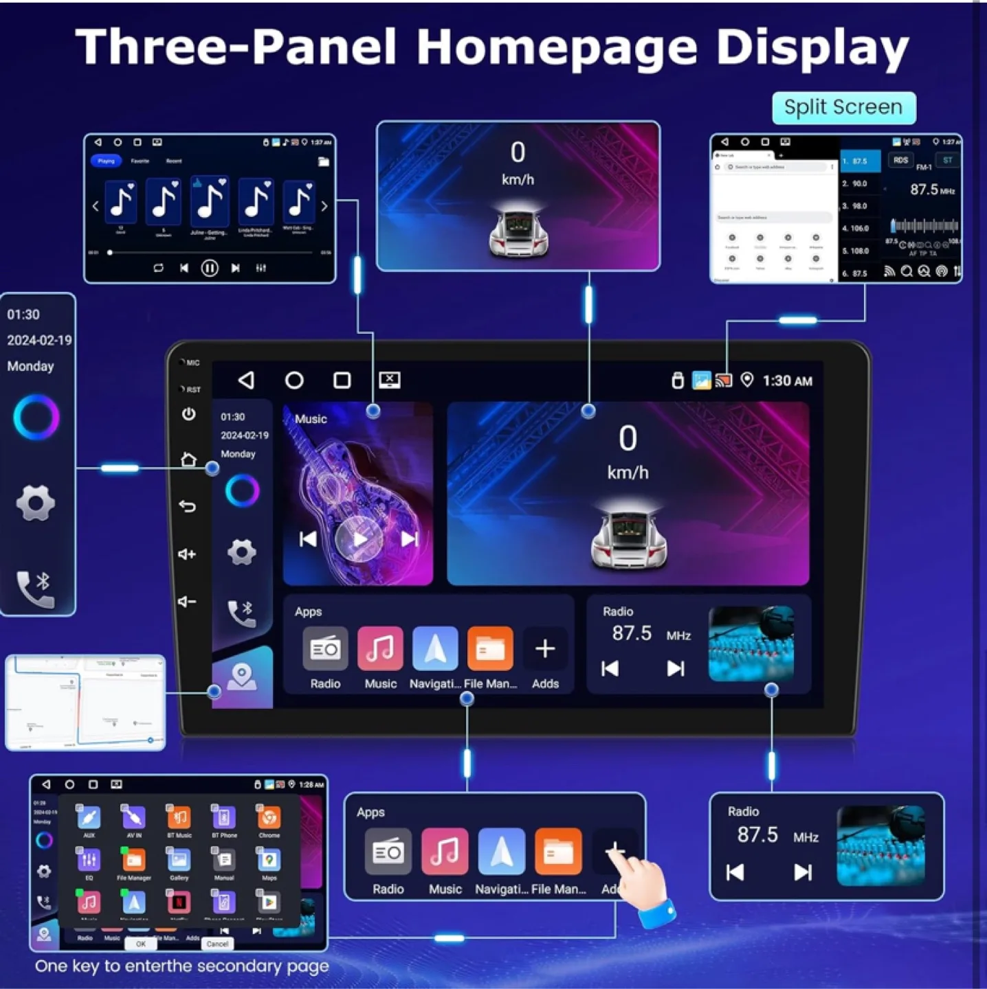 Jeep Grand Cherokee 2004-2007 Car Stereo System image indicator(7)