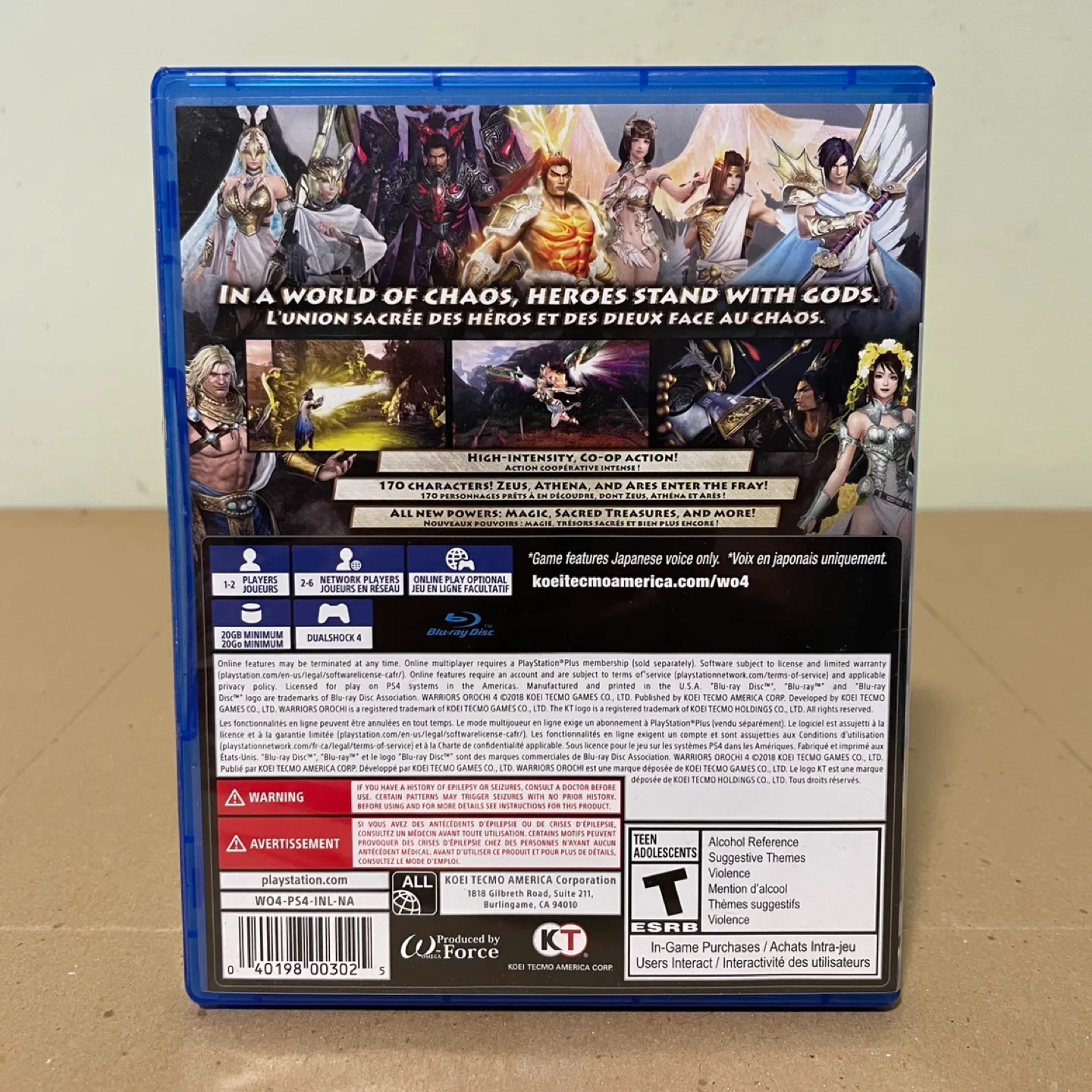 Warriors Orochi 4 PS4 Game image indicator(3)