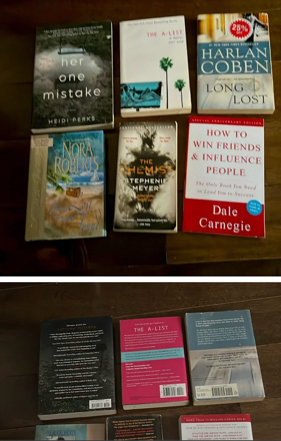 Mixed Lot of Novels & Books. Price for lot image indicator(2)