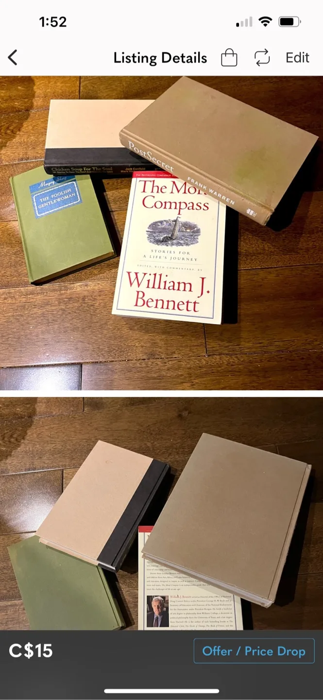 Mixed Lot of Novels & Books. Price for lot image indicator(9)