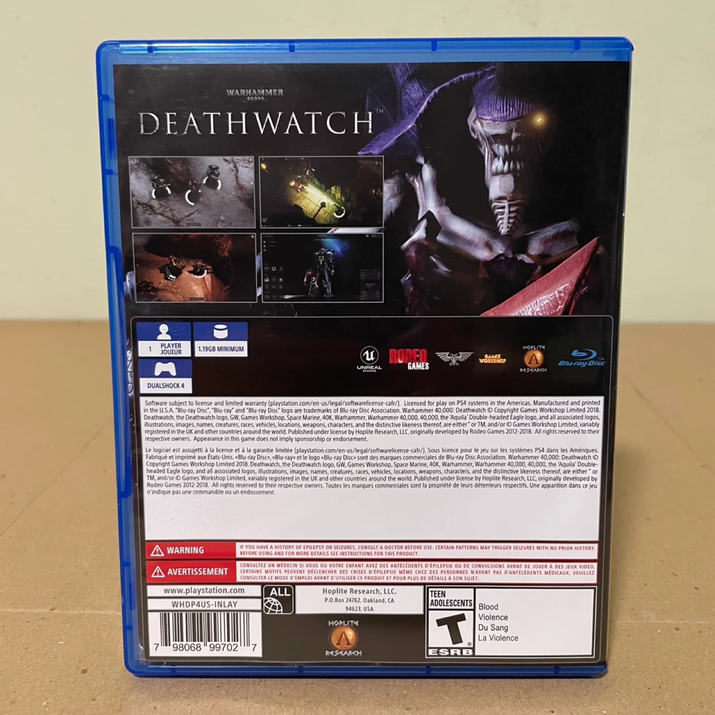 Warhammer 40,000 40k Deathwatch PS4 Game image indicator(3)