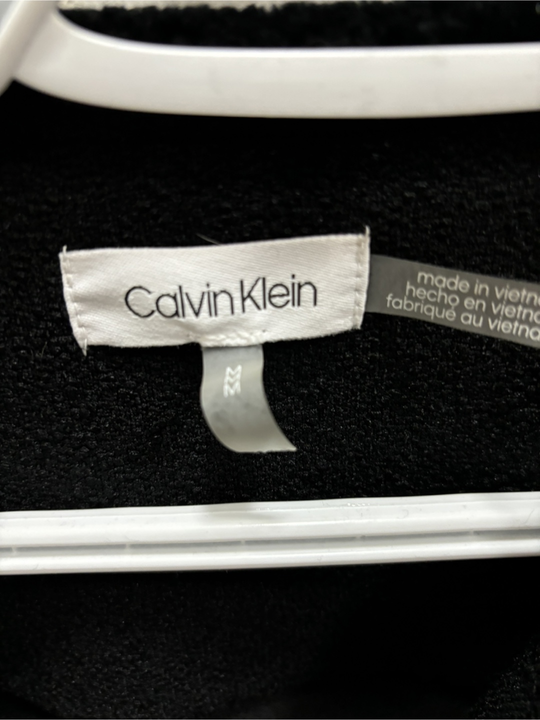 Calvin Klein Black Jacket Size Medium - photo 2