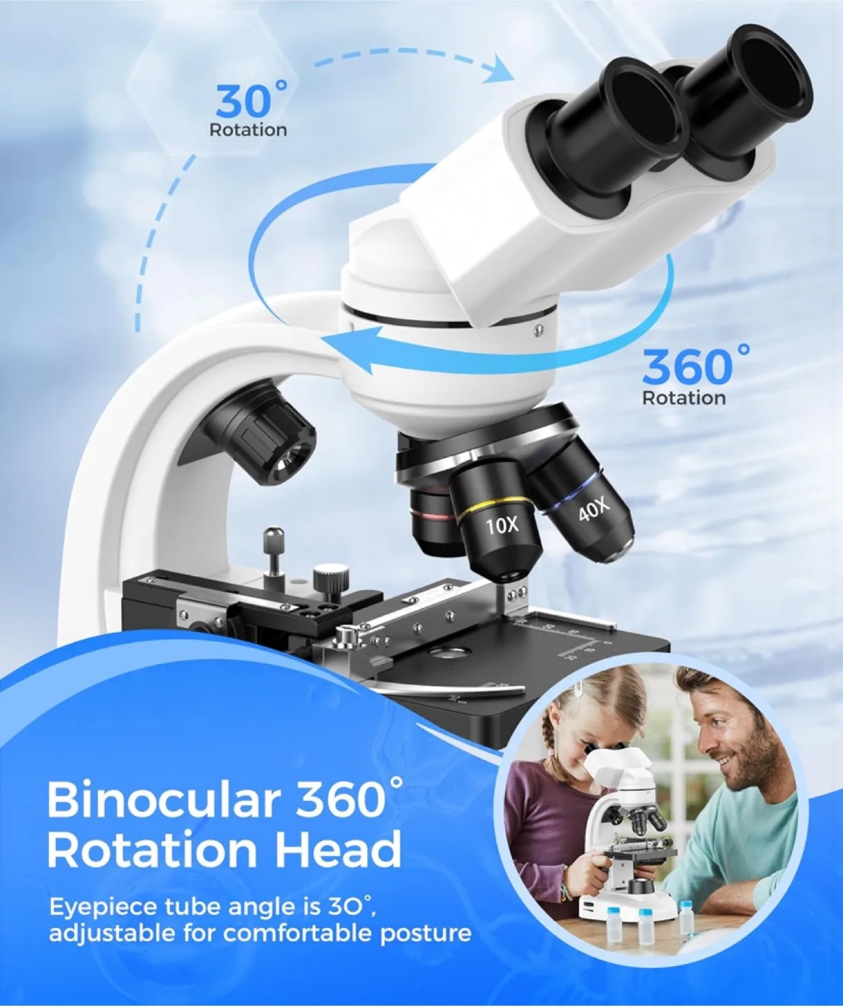 Microscope with FMC Coating Film image indicator(3)
