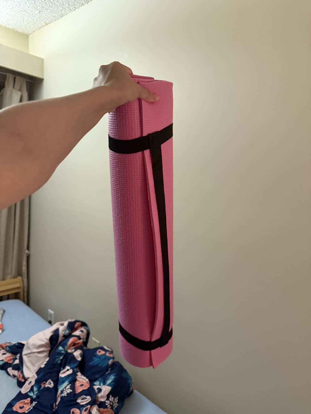 (Brand-new) BalanceFrom Pink Yoga Mat 1/4-Inch Thick