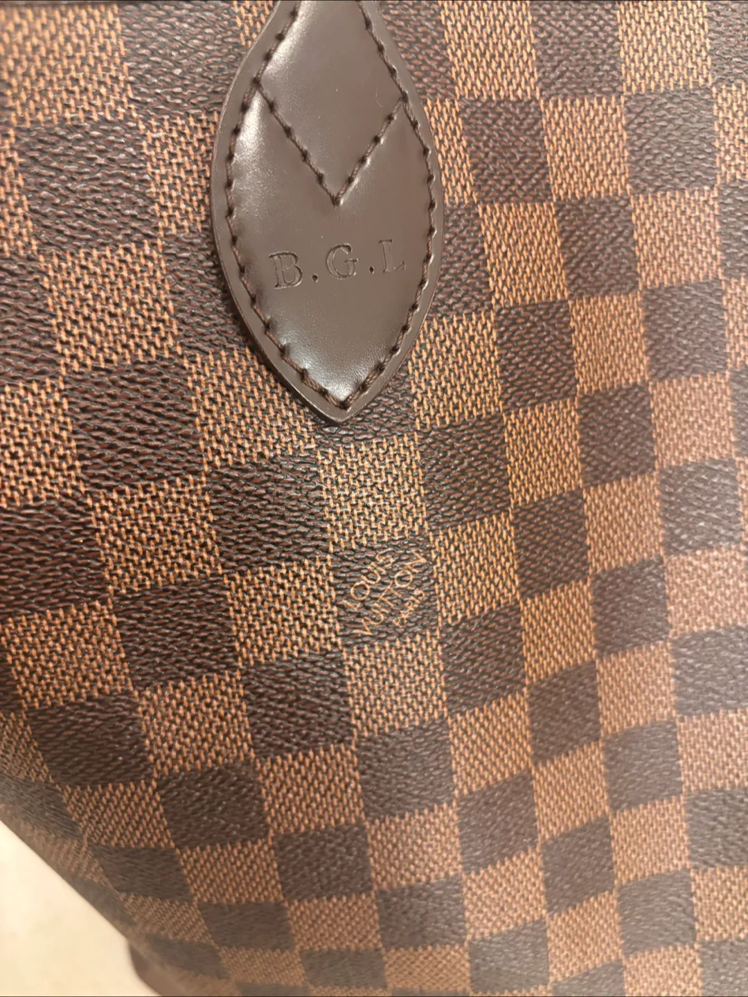 Louis Vuitton Neverfull GM Damier Ebene image indicator(3)