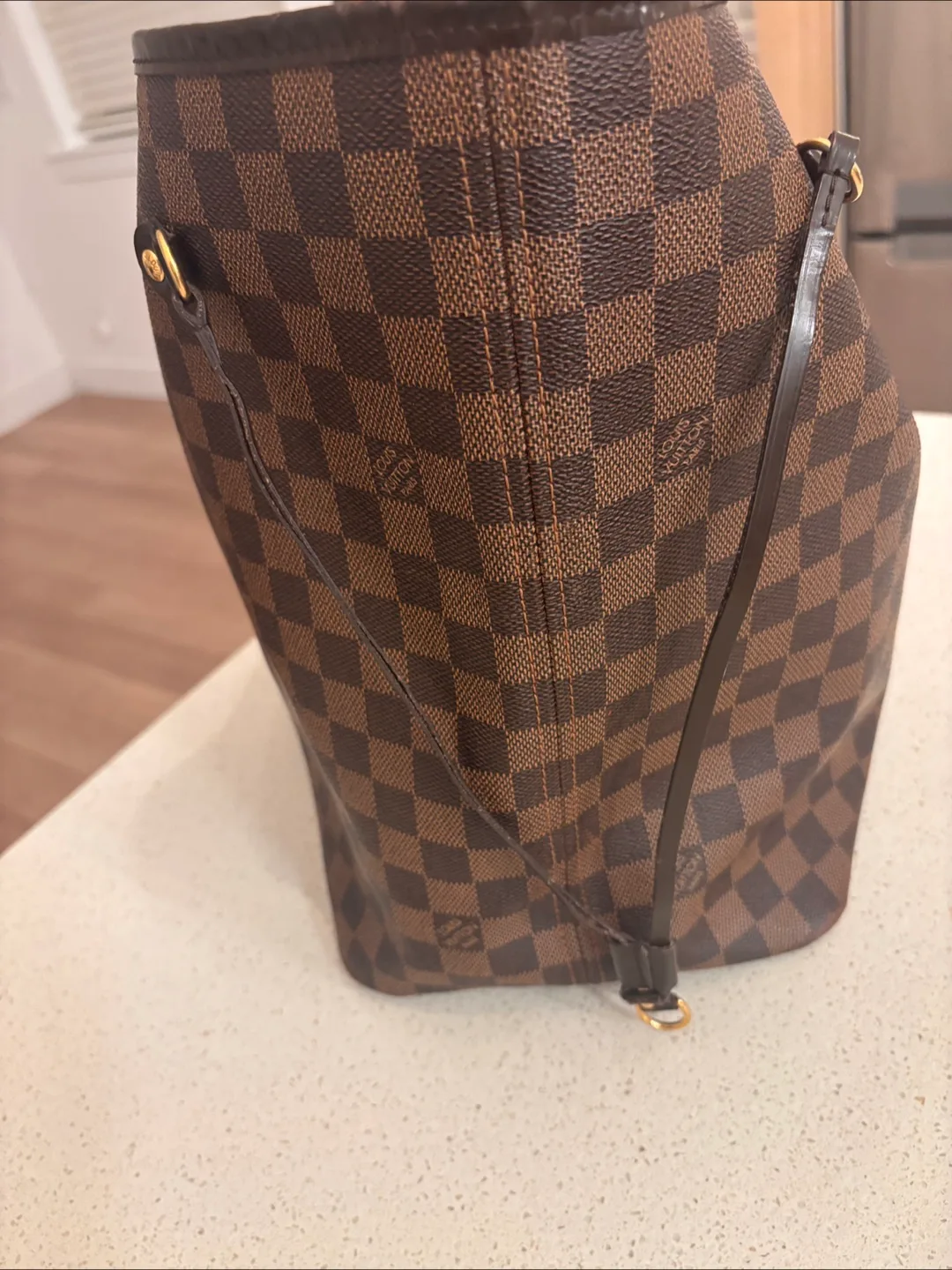 Louis Vuitton Neverfull GM Damier Ebene image indicator(8)