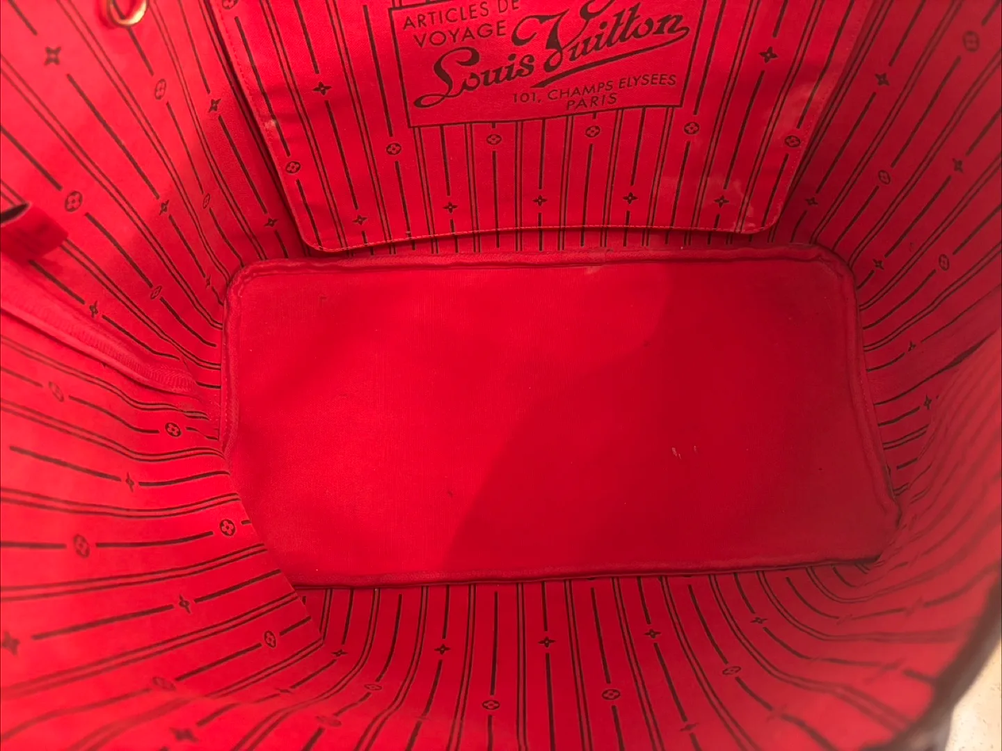 Louis Vuitton Neverfull GM Damier Ebene image indicator(10)