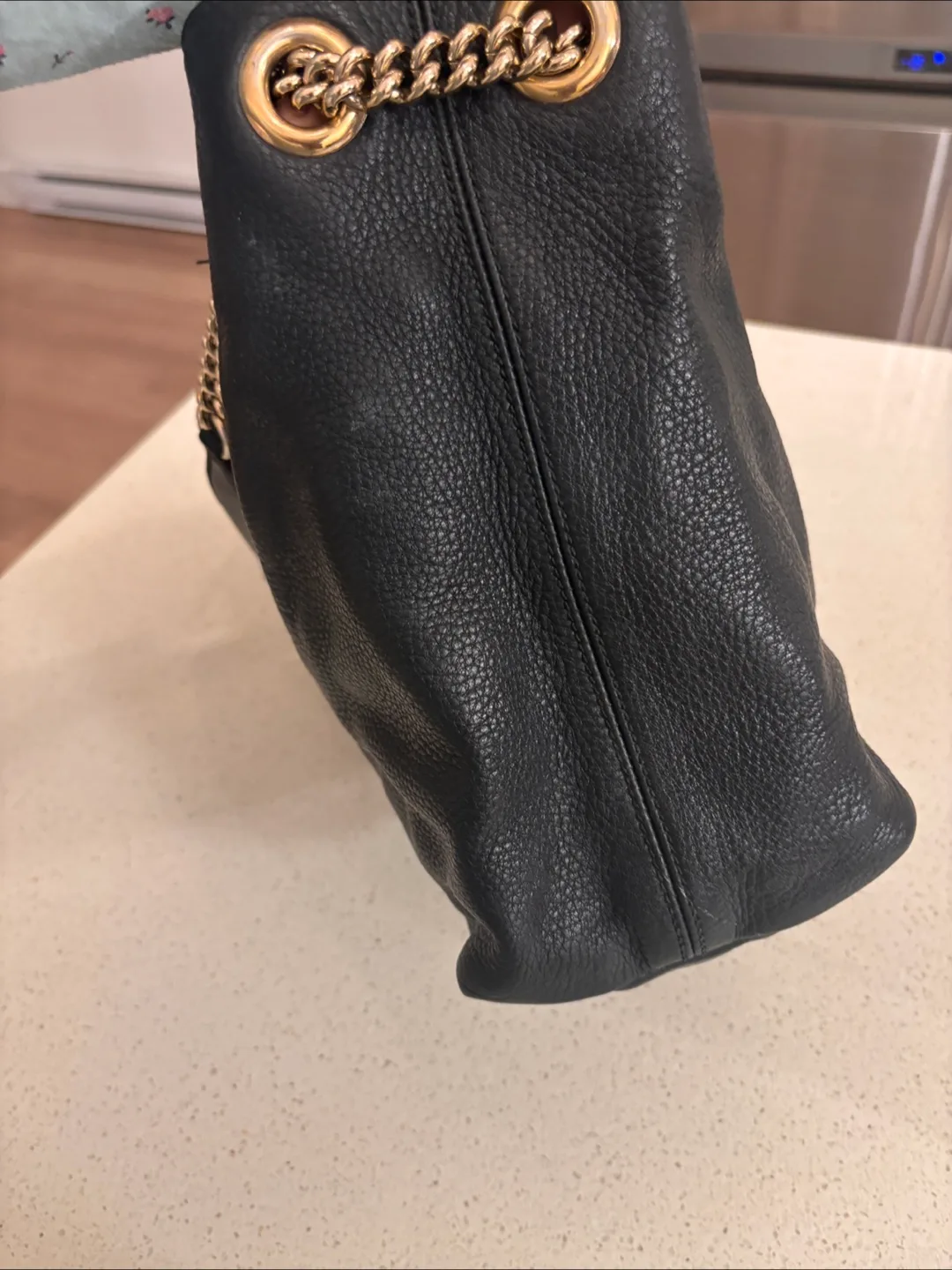 Gucci soho Black Leather Chain Shoulder Bag image indicator(4)