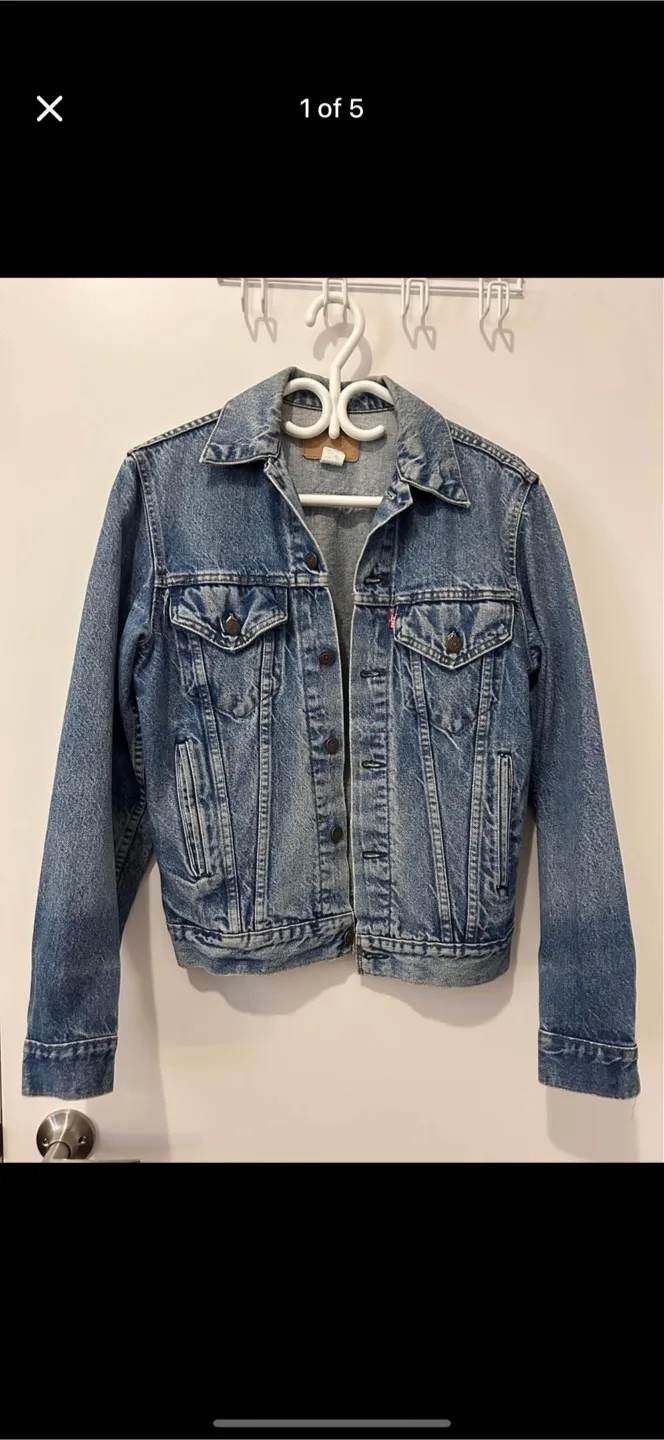 Vintage Levi's Denim Jacket 1980s Type 3 thumbnail